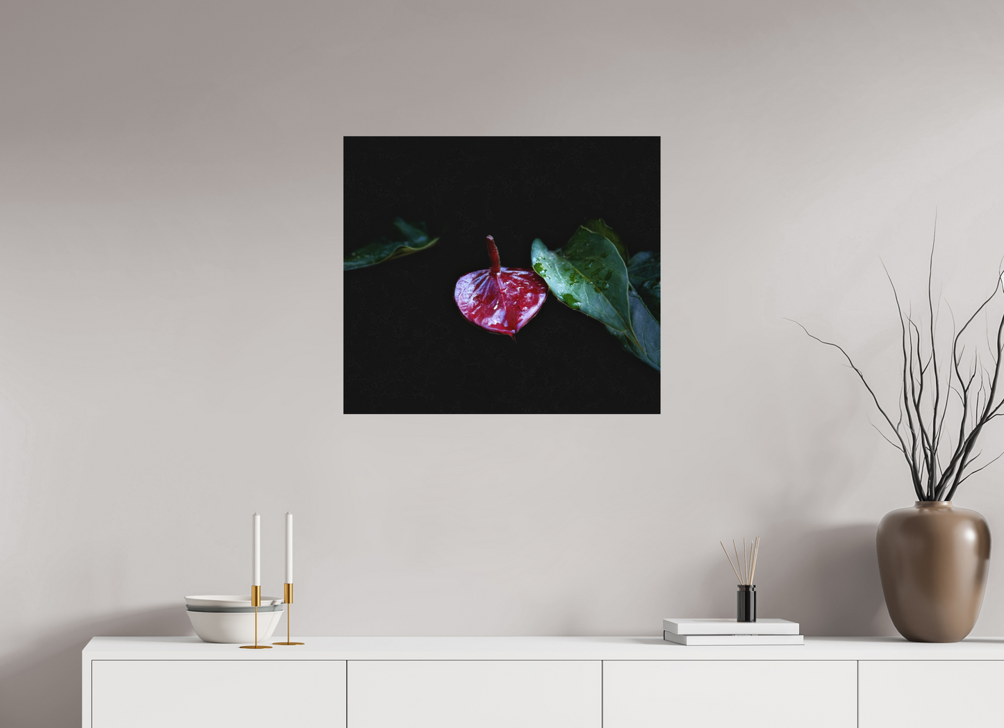 27.4 x 24″, Print on Aluminum Dibon no Glass The Gift