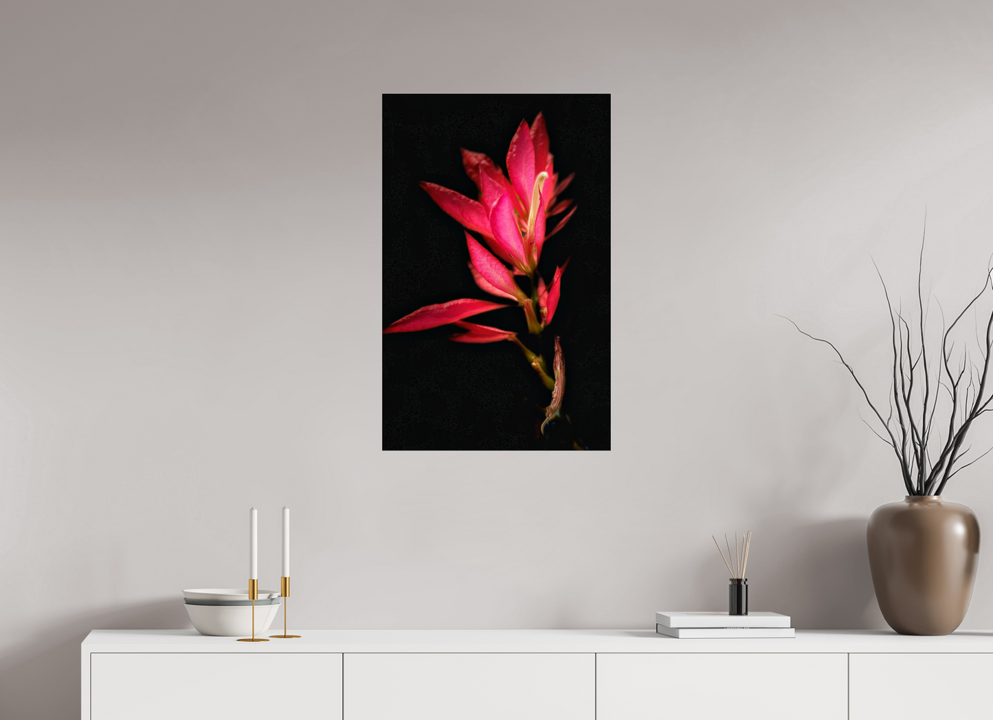 20 x 31.2″, Fuji Crystal Paper under Acrylic Glass no Frame Scarlet Awakening