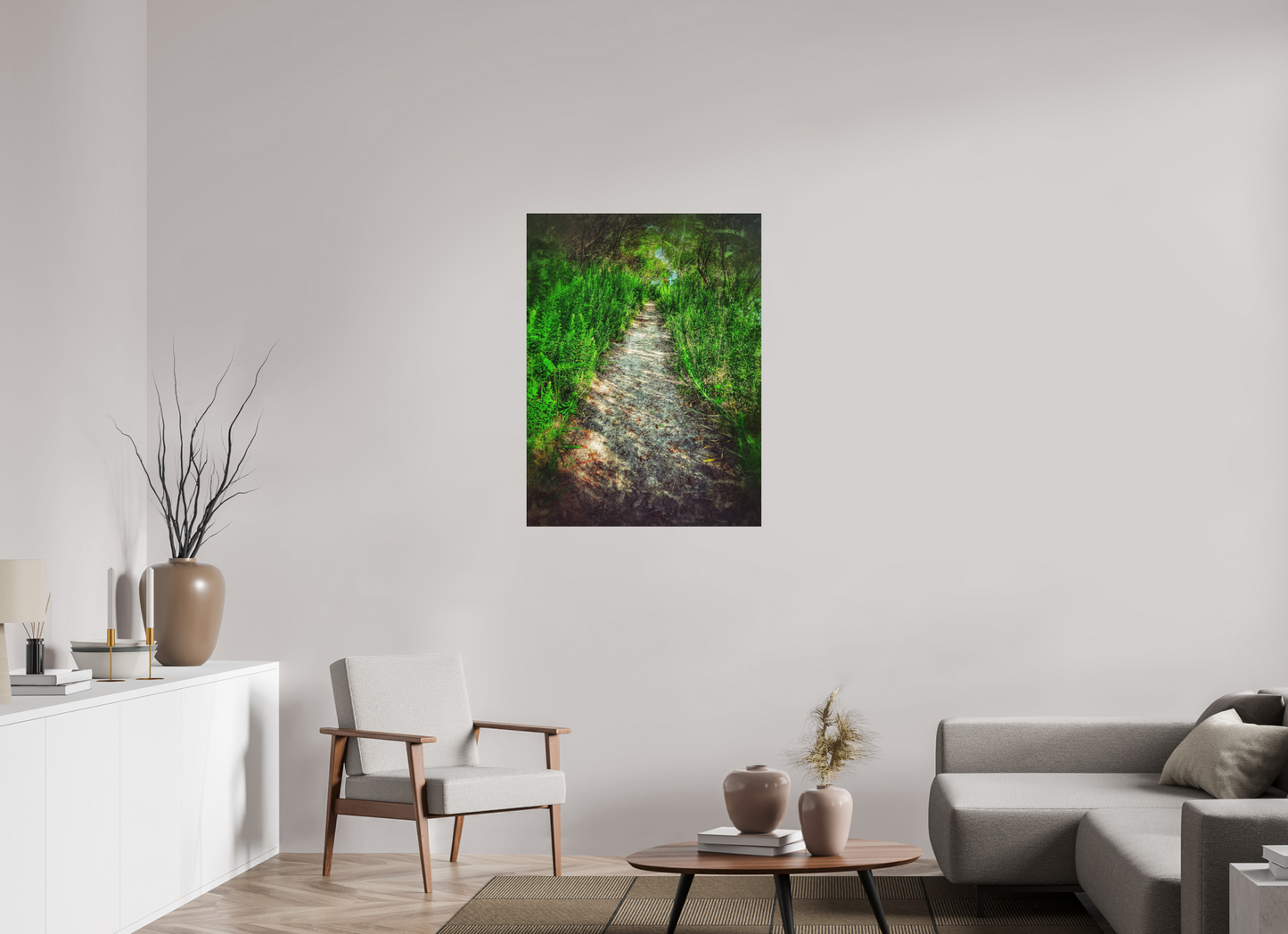 30 x 40″, Fine Art Print No Frame The Green Passage