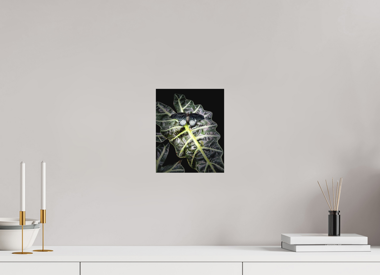 8 x 9.8″, Print on Aluminum Dibon no Glass Veins of Light