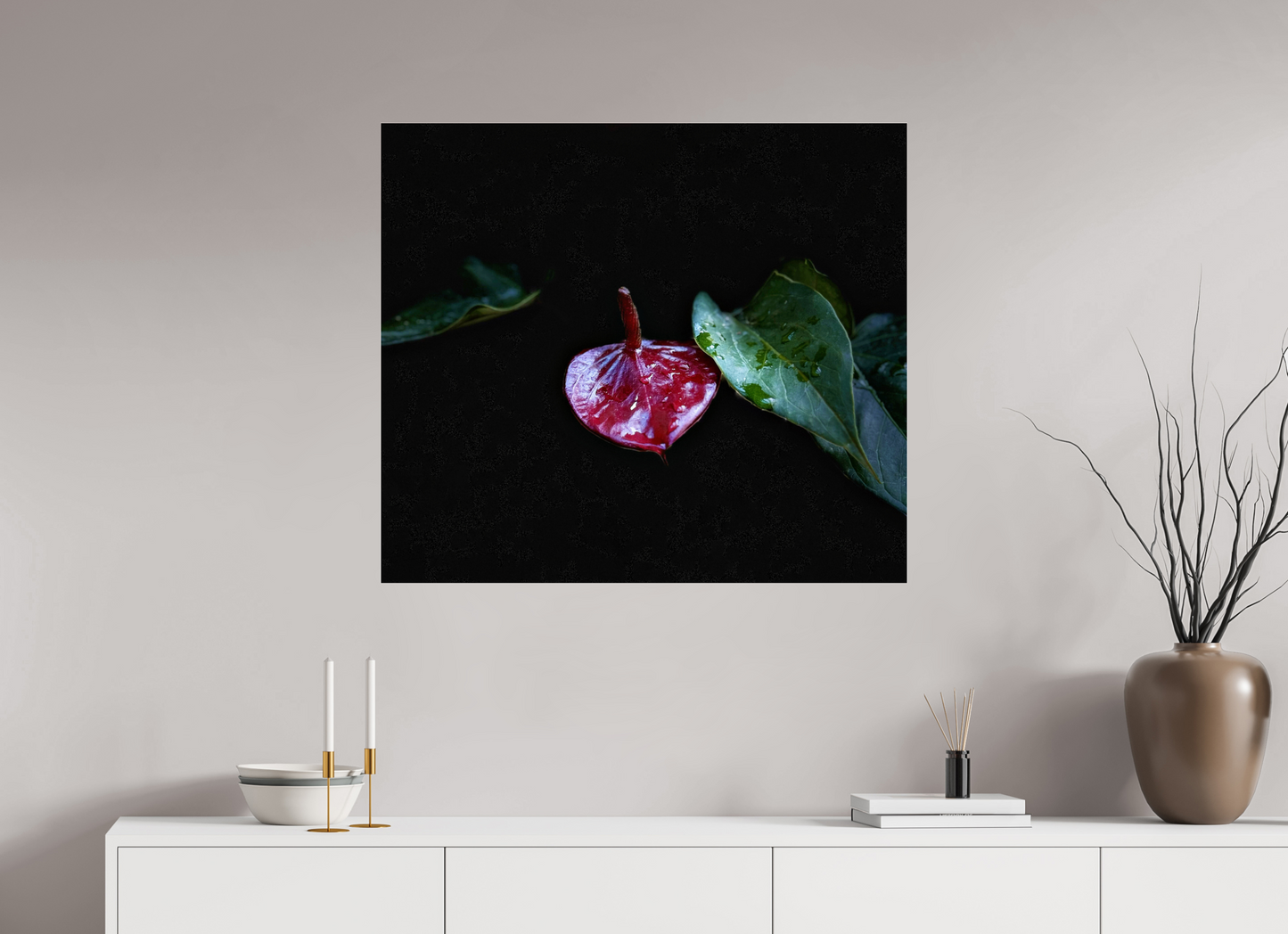 35.4 x 31″, Fuji Crystal Paper under Acrylic Glass no Frame The Gift