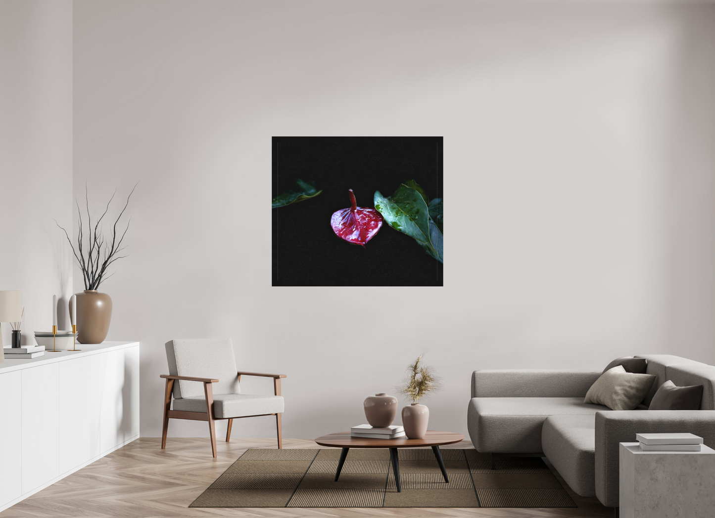 49.1 x 43″, Matte Canvas no Frame The Gift