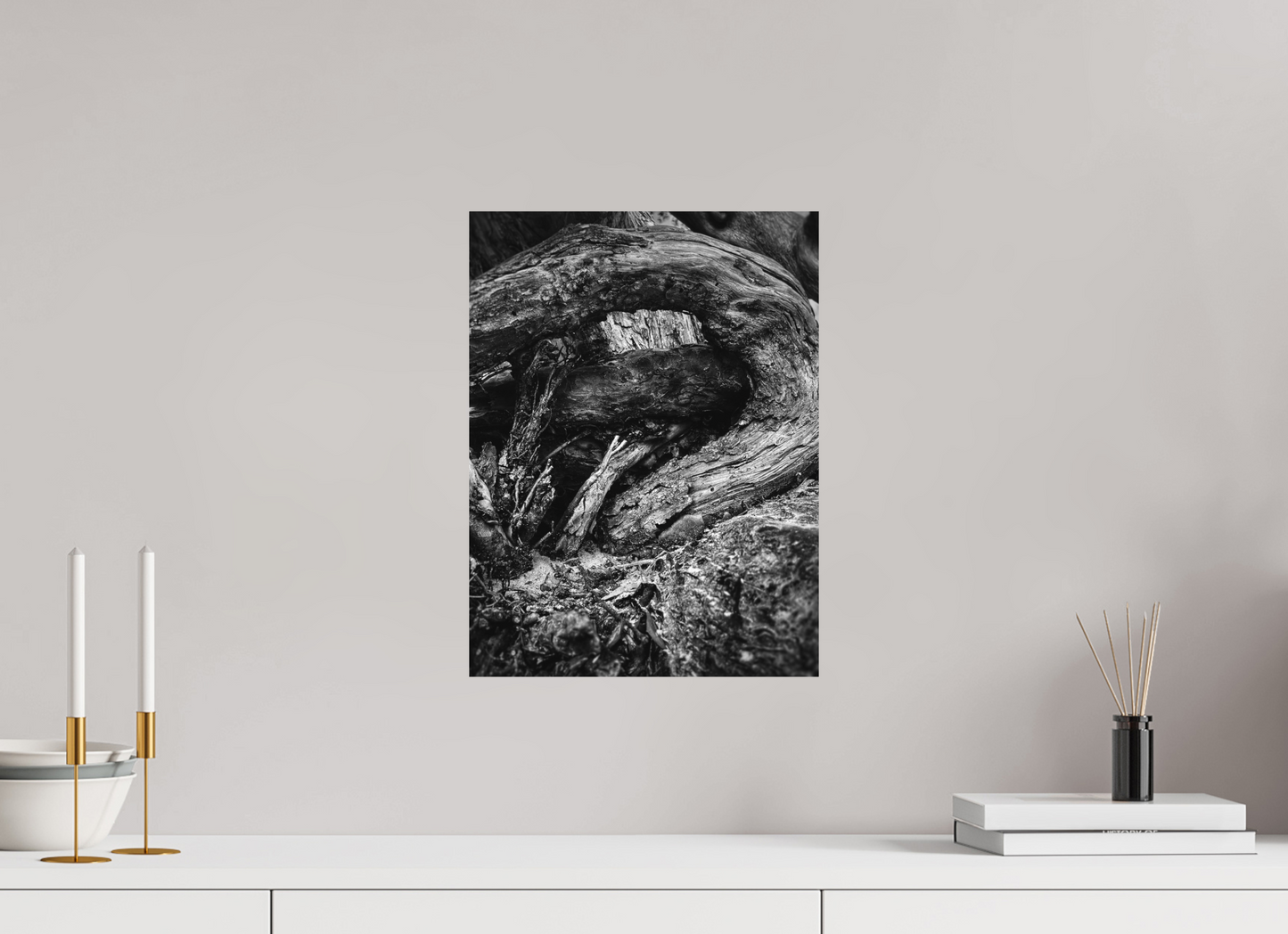 12 x 16″, Print on Aluminum Dibon no Glass Ancient Turning